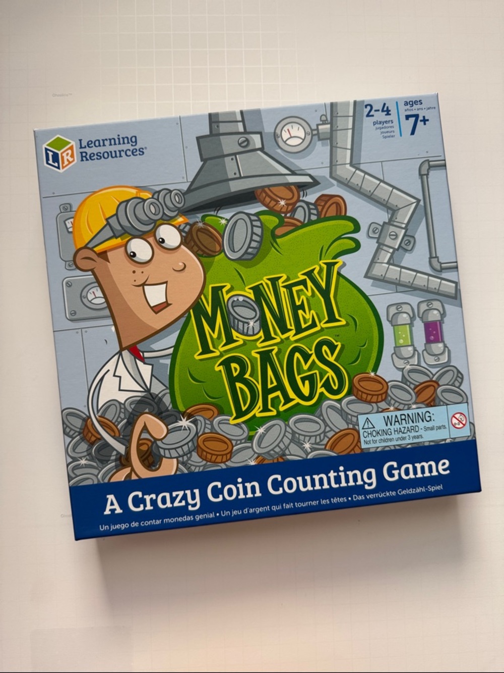 Learning Resources Money Bags Coin Counting Game